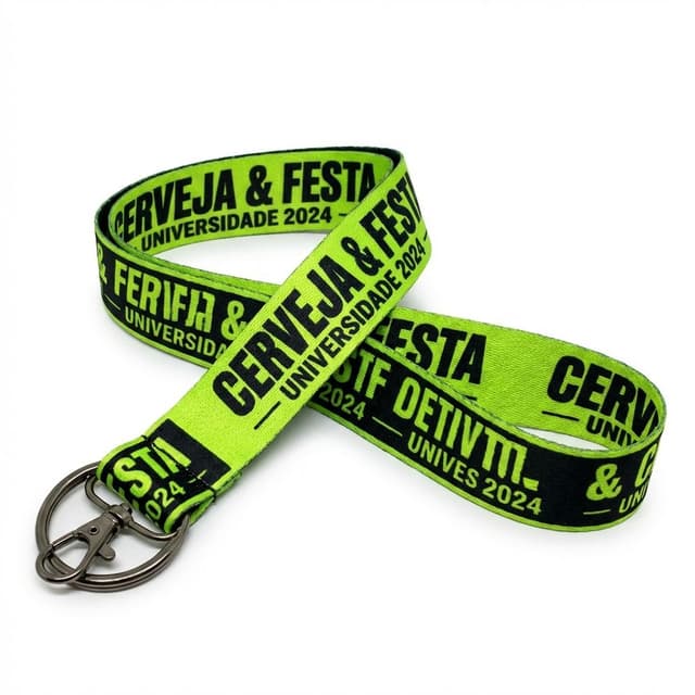 Fabricação de cordões para crachá em Brasília - Tirante para Caneca Universitário