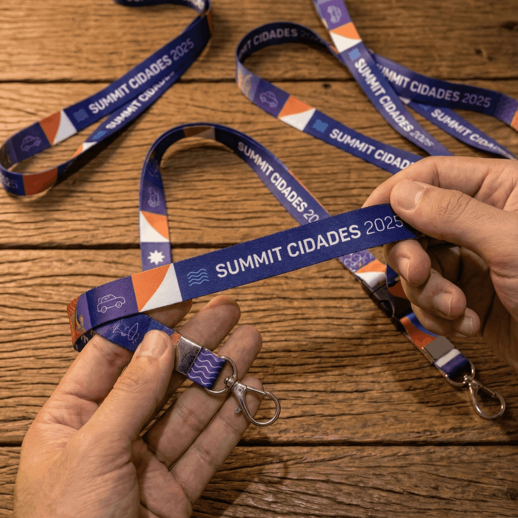 Lanyards personalizados em Manaus - Case de Sucesso: Summit Cidades 2025